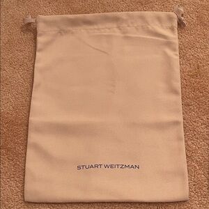 Stuart Weitzman pink/peach color  dust bag